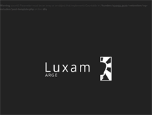 Tablet Screenshot of luxam.at